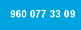 960 077 33 09